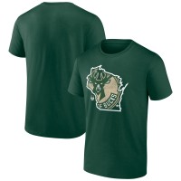 Футболка Milwaukee Bucks Huddle - Hunter Green