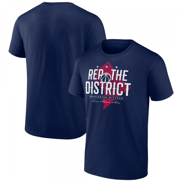 Washington Wizards Navy Huddle T-Shirt