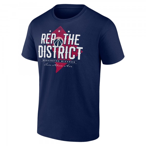 Washington Wizards Navy Huddle T-Shirt