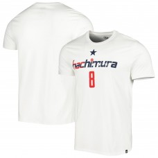 Washington Wizards Rui Hachimura 47 White Name & Number T-Shirt