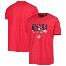 Washington Wizards Rui Hachimura Heather Red Built For The Bay T-Shirt