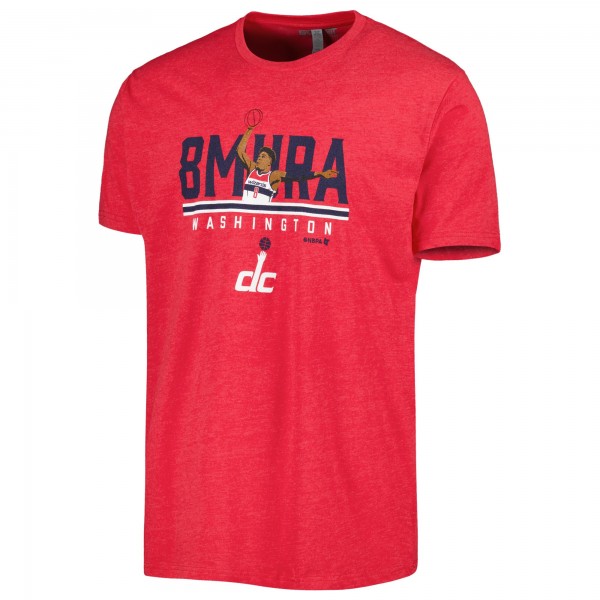 Washington Wizards Rui Hachimura Heather Red Built For The Bay T-Shirt