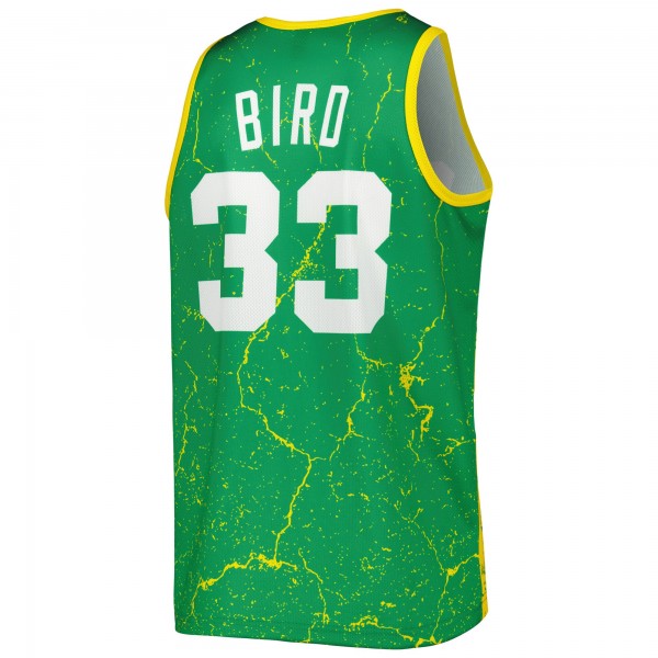 Майка Larry Bird Boston Celtics Mitchell & Ness 1985-86 Hardwood Classics Player Burst - Kelly Green
