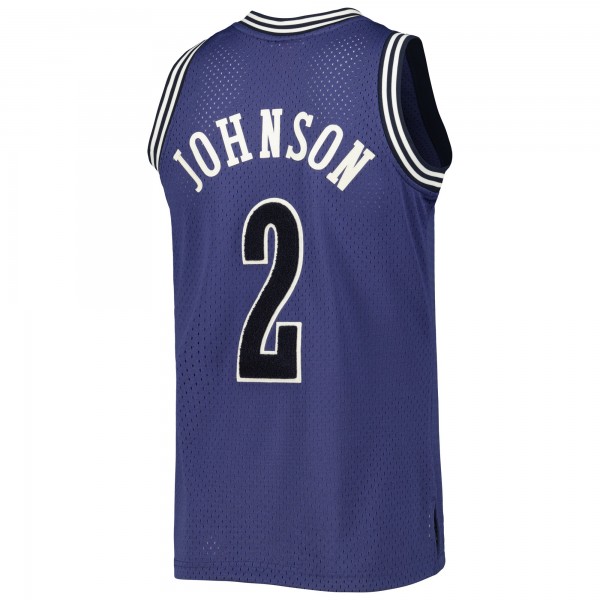 Игровая форма  Larry Johnson Charlotte Hornets Mitchell & Ness Hardwood Classics Off-Court Swingman - Blue