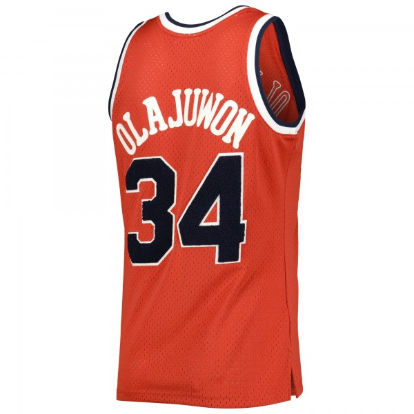 Игровая форма  Hakeem Olajuwon Houston Rockets Mitchell & Ness Hardwood Classics Off-Court Swingman - Red