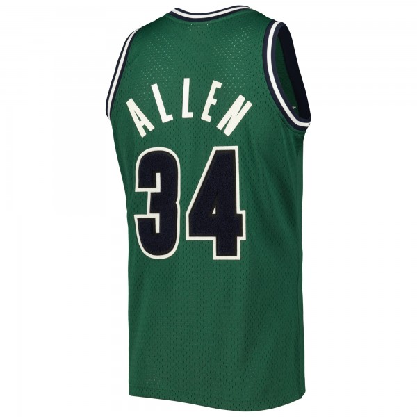 Игровая форма  Ray Allen Milwaukee Bucks Mitchell & Ness Hardwood Classics Off-Court Swingman - Green