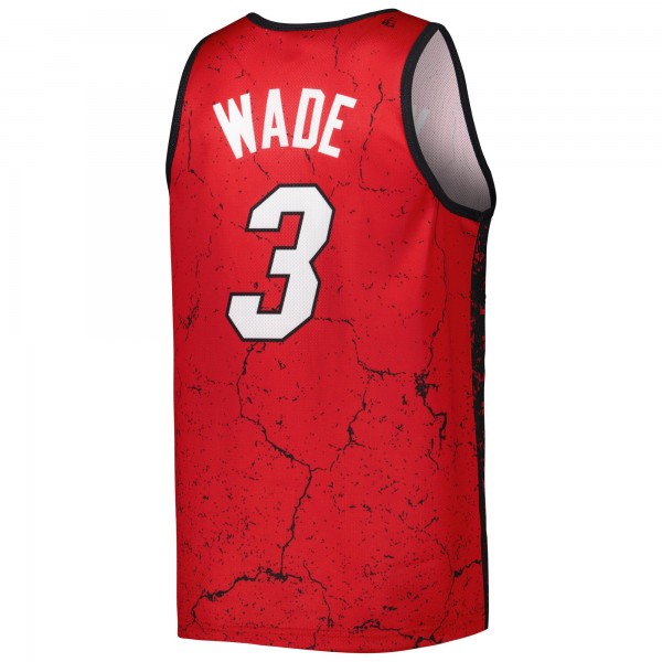 Майка Dwyane Wade Miami Heat Mitchell & Ness 2005-06 Hardwood Classics Player Burst - Black