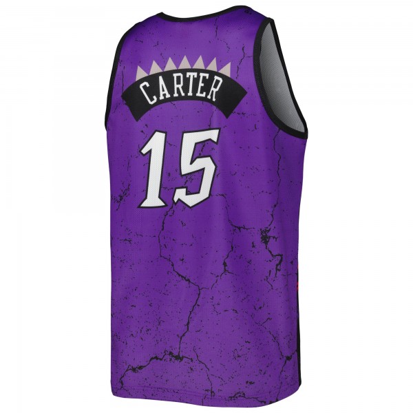 Майка Vince Carter Toronto Raptors Mitchell & Ness 1998-99 Hardwood Classics Player Burst - Purple