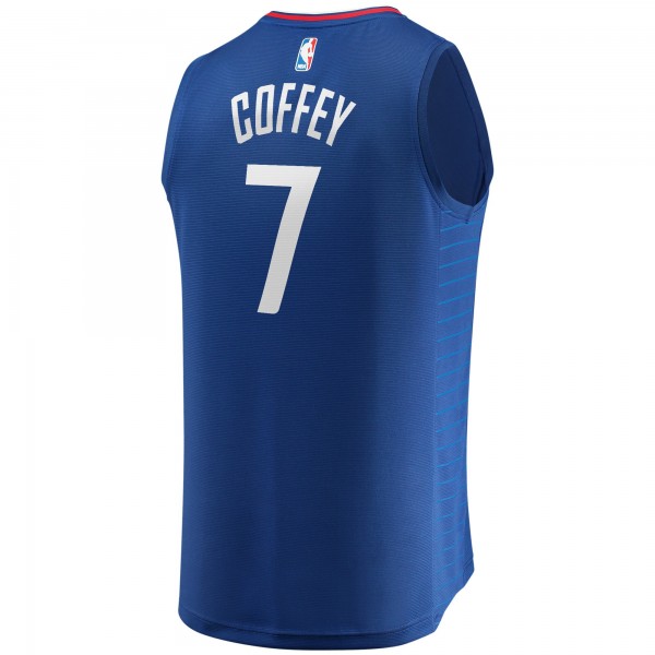Игровая форма  Amir Coffey LA Clippers Youth Fast Break Player - Icon Edition - Royal