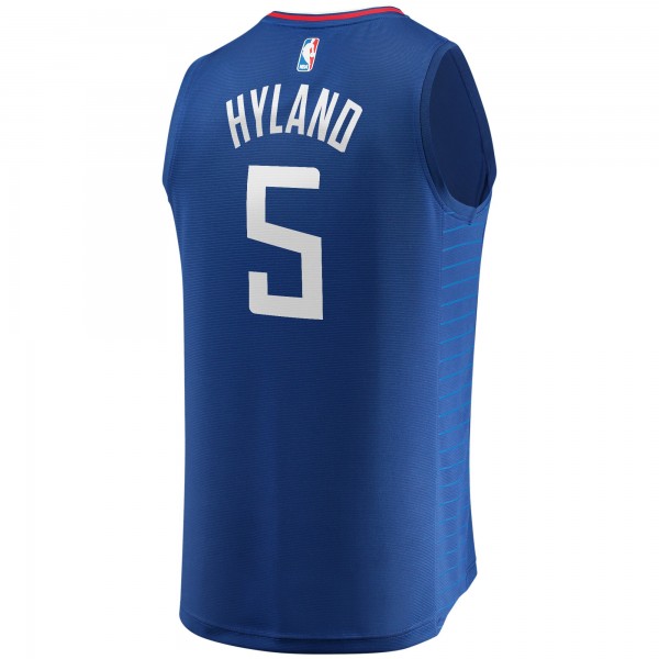 Игровая форма  Bones Hyland LA Clippers Youth Fast Break Player - Icon Edition - Royal