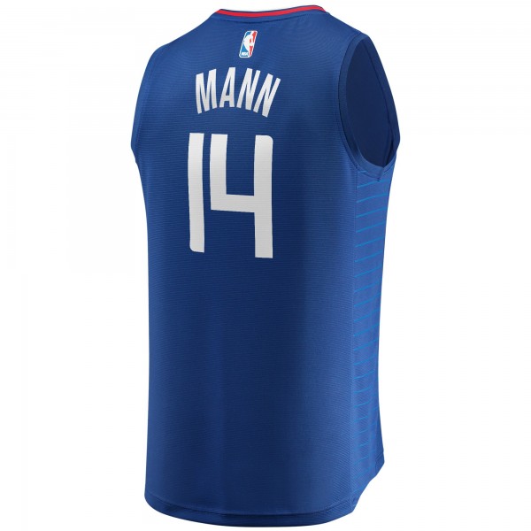 Игровая форма  Terance Mann LA Clippers Youth Fast Break Player - Icon Edition - Royal