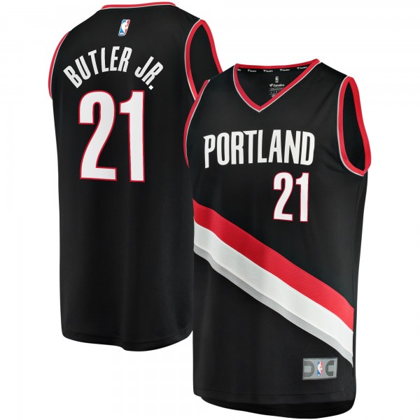 Игровая форма  John Butler Jr. Portland Trail Blazers Youth Fast Break Player - Icon Edition - Black