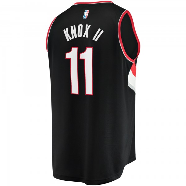 Игровая форма  Kevin Knox II Portland Trail Blazers Youth Fast Break Player - Icon Edition - Black