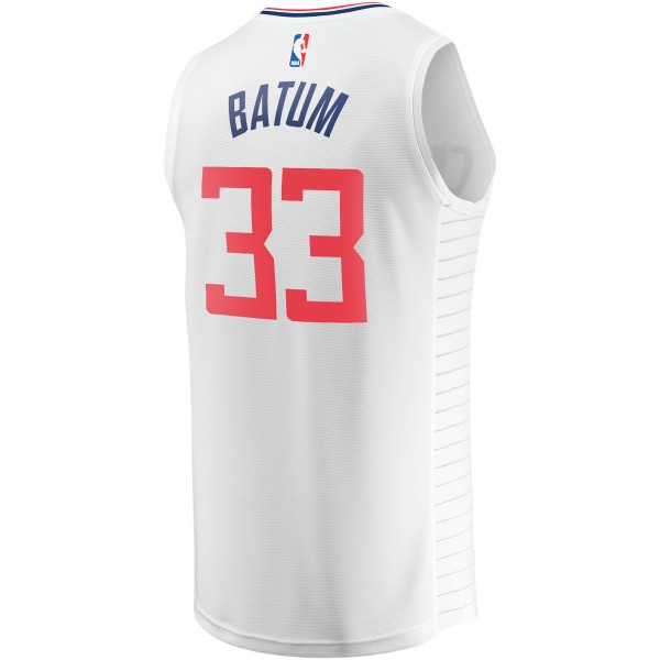 Игровая форма  Nicolas Batum LA Clippers Youth Fast Break Player - Association Edition - White