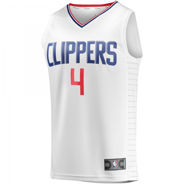 Игровая форма  Brandon Boston LA Clippers Youth Fast Break Player - Association Edition - White