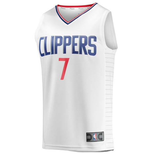 Игровая форма  Amir Coffey LA Clippers Youth Fast Break Player - Association Edition - White