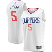 Игровая форма  Bones Hyland LA Clippers Youth Fast Break Player - Association Edition - White