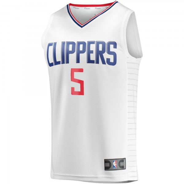 Игровая форма  Bones Hyland LA Clippers Youth Fast Break Player - Association Edition - White