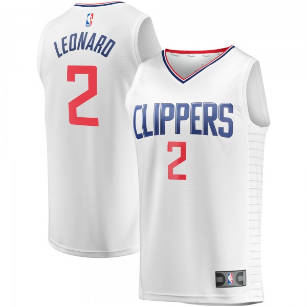Игровая форма  Kawhi Leonard LA Clippers Youth Fast Break Player - Association Edition - White