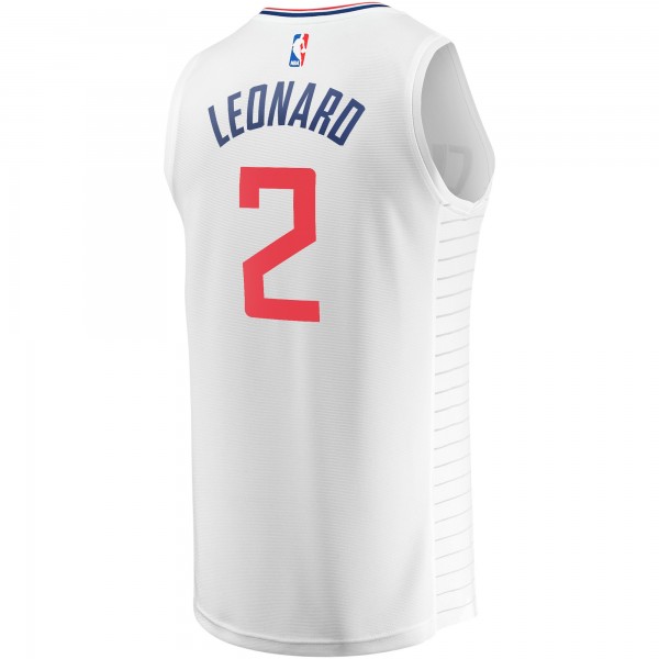 Игровая форма  Kawhi Leonard LA Clippers Youth Fast Break Player - Association Edition - White