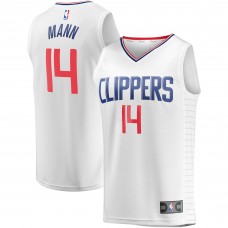 Игровая форма  Terance Mann LA Clippers Youth Fast Break Player - Association Edition - White
