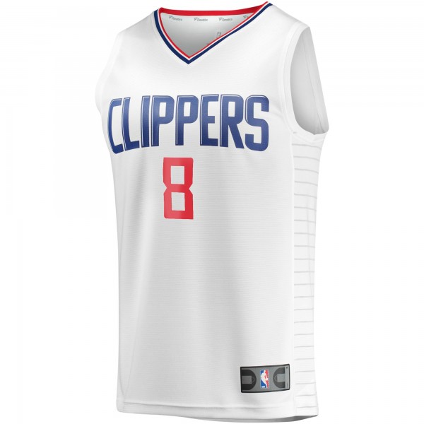 Игровая форма  Marcus Morris Sr. LA Clippers Youth Fast Break Player - Association Edition - White
