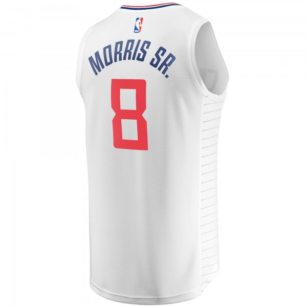 Игровая форма  Marcus Morris Sr. LA Clippers Youth Fast Break Player - Association Edition - White