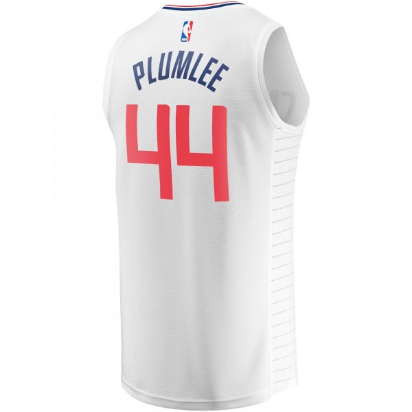 Игровая форма  Mason Plumlee LA Clippers Youth Fast Break Player - Association Edition - White