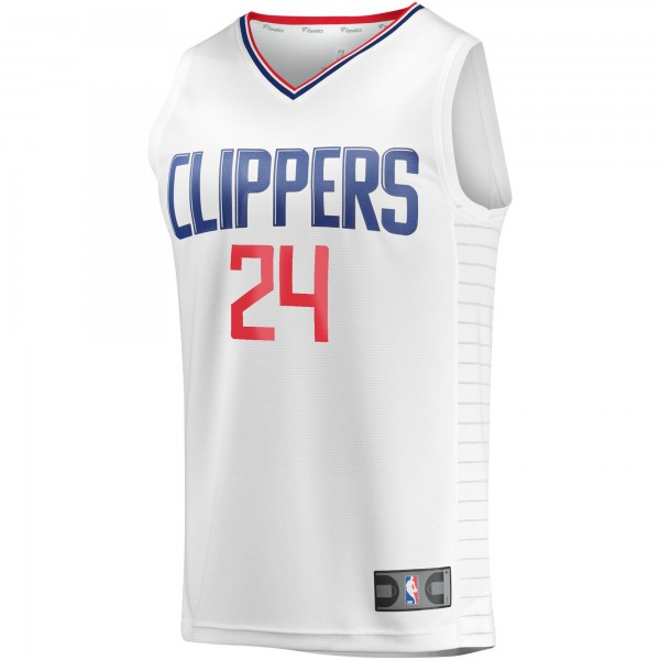 Игровая форма  Norman Powell LA Clippers Youth Fast Break Player - Association Edition - White