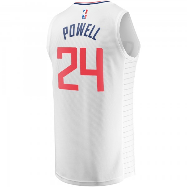 Игровая форма  Norman Powell LA Clippers Youth Fast Break Player - Association Edition - White