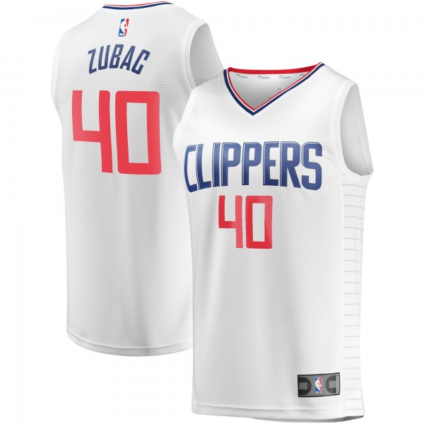 Игровая форма  Ivica Zubac LA Clippers Youth Fast Break Player - Association Edition - White