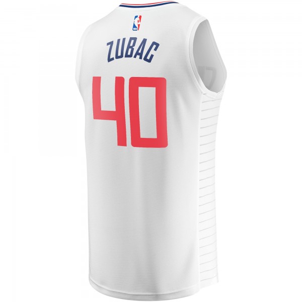 Игровая форма  Ivica Zubac LA Clippers Youth Fast Break Player - Association Edition - White