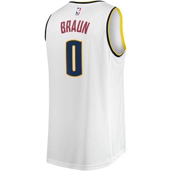 Игровая форма  Christian Braun Denver Nuggets Youth Fast Break Player - Association Edition - White