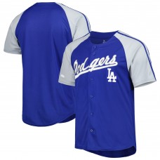 Игровая форма  Los Angeles Dodgers Stitches Button-Down Raglan Fashion - Royal