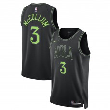 Игровая форма  CJ McCollum New Orleans Pelicans Nike Unisex 2023/24 Swingman - Black - City Edition