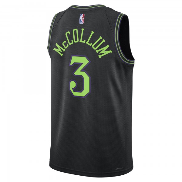 Игровая форма  CJ McCollum New Orleans Pelicans Nike Unisex 2023/24 Swingman - Black - City Edition