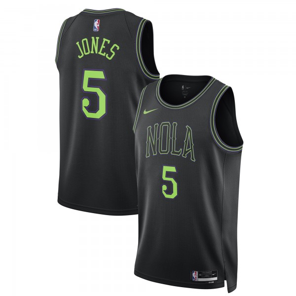 Игровая форма  Herbert Jones New Orleans Pelicans Nike Unisex 2023/24 Swingman - Black - City Edition