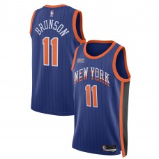 Игровая форма  Jalen Brunson New York Knicks Nike Unisex 2023/24 Swingman - Blue - City Edition