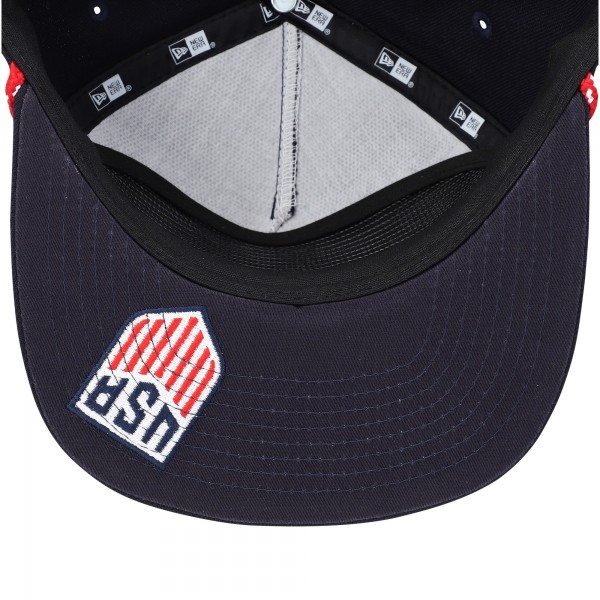 Бейсболка USMNT New Era Script Golfer - Navy