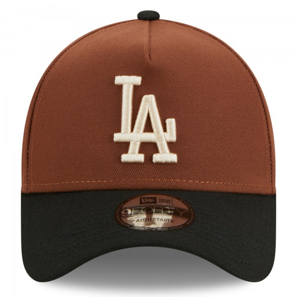 Бейсболка Los Angeles Dodgers New Era Harvest A-Frame  9FORTY - Brown