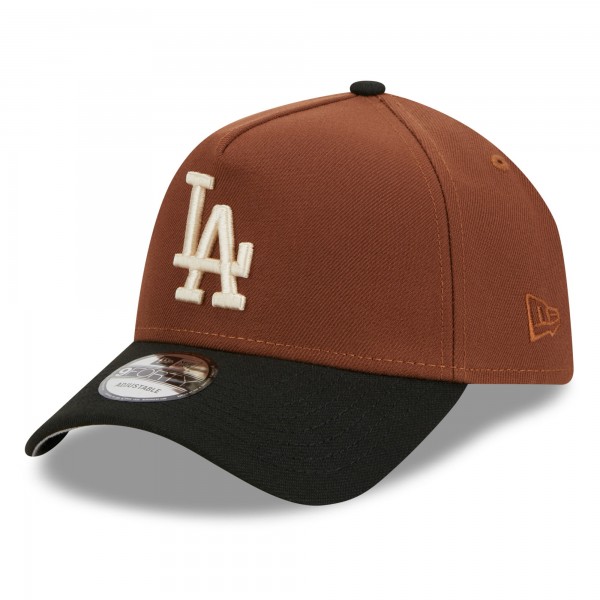 Бейсболка Los Angeles Dodgers New Era Harvest A-Frame  9FORTY - Brown