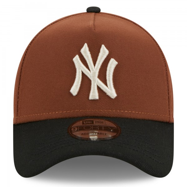Бейсболка New York Yankees New Era Harvest A-Frame  9FORTY - Brown