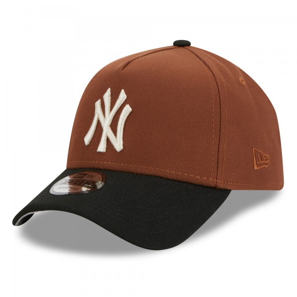 Бейсболка New York Yankees New Era Harvest A-Frame  9FORTY - Brown