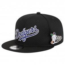 Бейсболка Los Angeles Dodgers New Era Post Up Pin 9FIFTY - Black