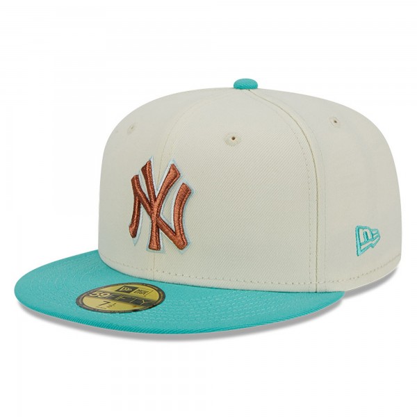 Бейсболка New York Yankees New Era White City Icon 59FIFTY