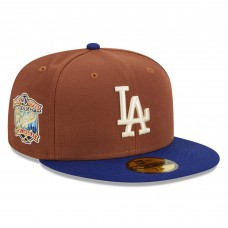 Бейсболка Los Angeles Dodgers New Era Harvest 40th Anniversary 59FIFTY - Brown