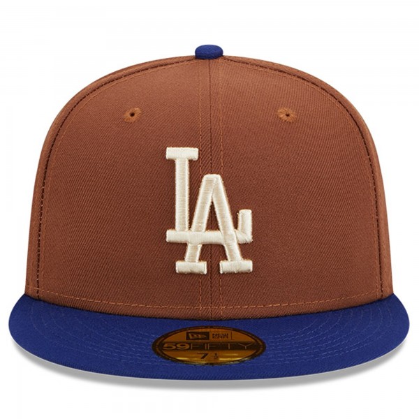 Бейсболка Los Angeles Dodgers New Era Harvest 40th Anniversary 59FIFTY - Brown