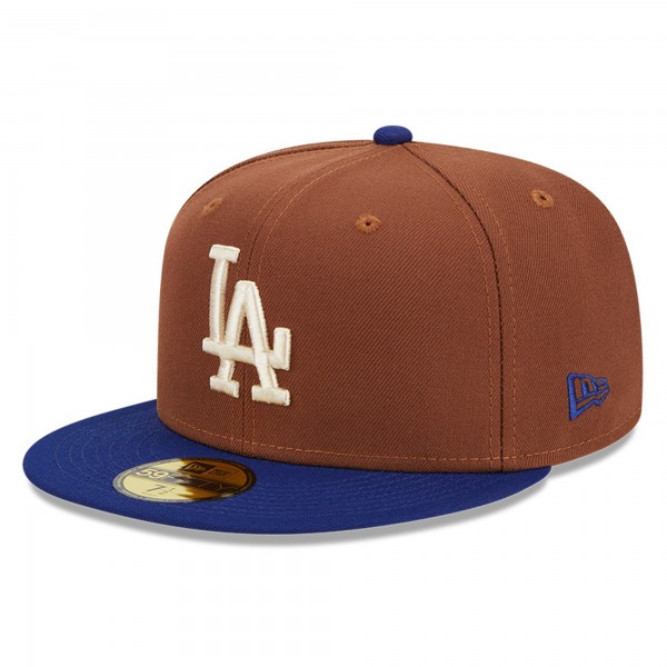 Бейсболка Los Angeles Dodgers New Era Harvest 40th Anniversary 59FIFTY - Brown