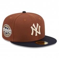 Бейсболка New York Yankees New Era Harvest Yankee Stadium Inaugural Season 59FIFTY - Brown