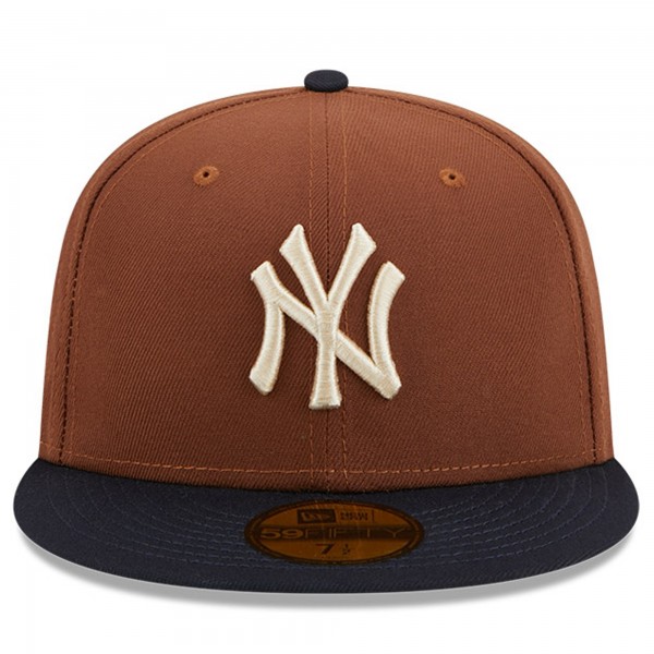Бейсболка New York Yankees New Era Harvest Yankee Stadium Inaugural Season 59FIFTY - Brown
